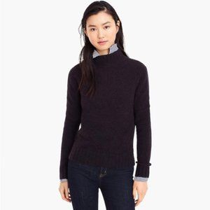 JCrew Point Sur Mockneck Sweater in Supersoft yarn